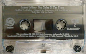 James Cotton - Two Sides Of The Blues (Cassette) (NM or M-, VG+)