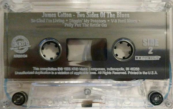 James Cotton - Two Sides Of The Blues (Cassette) (NM or M-, VG+)