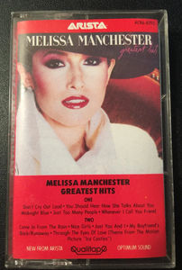 Melissa Manchester - Greatest Hits (Cassette) (NM or M-, NM or M-)
