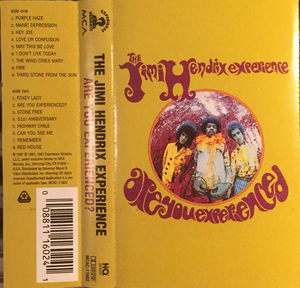 The Jimi Hendrix Experience - Are You Experienced? (Cassette) (NM or M-, VG+)