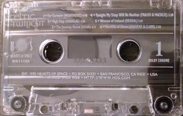 Various - Celtic Twilight 2 (Cassette) (VG+, VG+)