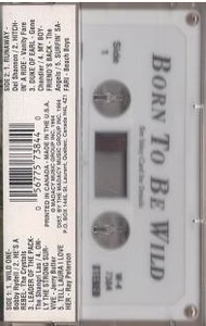 Various - Born To Be Wild (Cassette) (NM or M-, VG+)