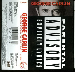 George Carlin - Parental Advisory: Explicit Lyrics (Cassette) (NM or M-, VG+)