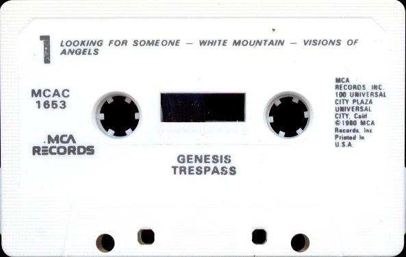Genesis - Trespass (Cassette) (VG+, VG+)
