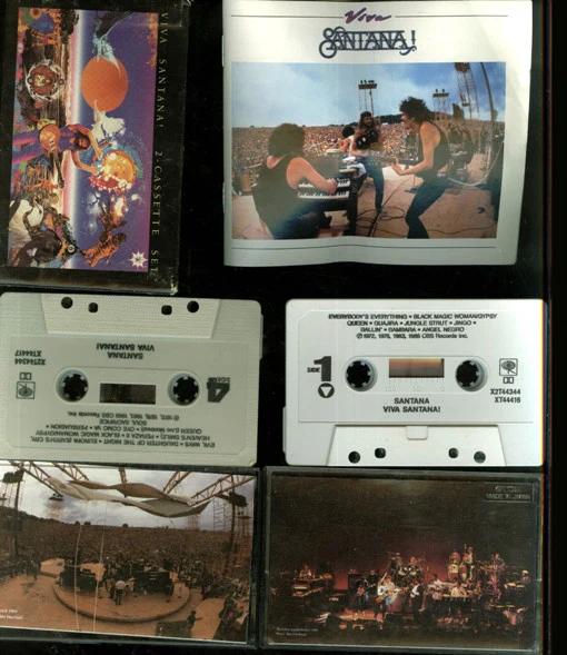 Santana - Viva Santana! (Cassette) (VG+, VG+)
