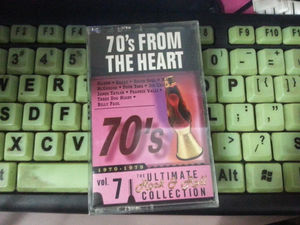 Various - 70s from the Heart: The Ultimate Collection Vol. 7 (Cassette) (VG+, VG+)