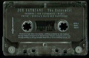 Joe Satriani - The Extremist (Cassette) (VG+, VG+)