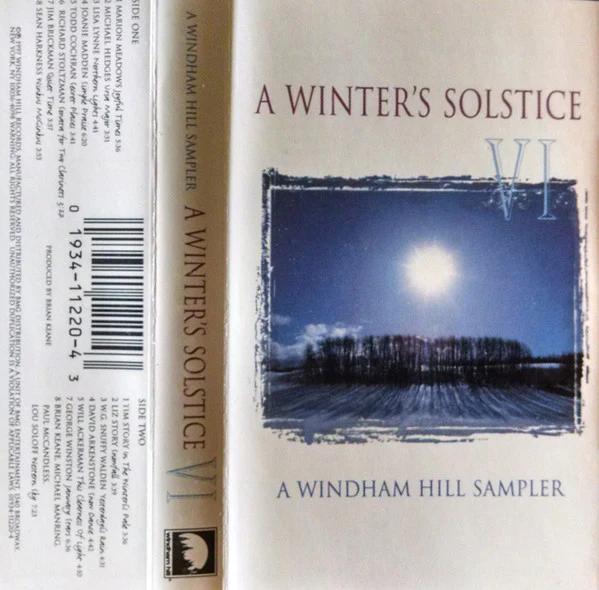 Various - A Winter's Solstice VI (A Windham Hill Sampler) (Cassette) (NM or M-, VG+)