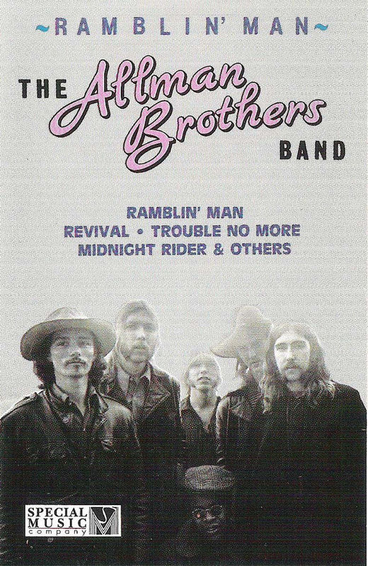 The Allman Brothers Band - Ramblin' Man (Cassette) (NM or M-, NM or M-)