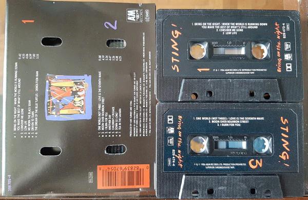 Sting - Bring On The Night (Cassette) (VG+, NM or M-)