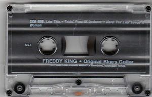 Freddie King - Original Blues Guitar (Cassette) (NM or M-, VG+)