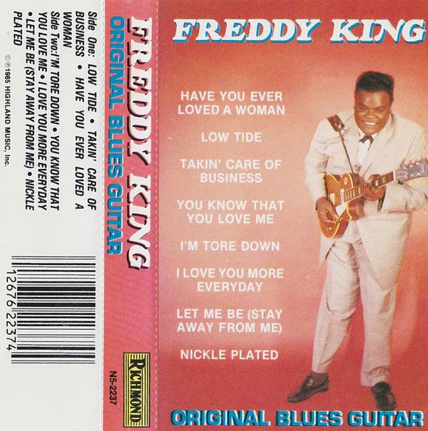 Freddie King - Original Blues Guitar (Cassette) (NM or M-, VG+)
