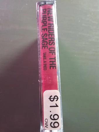 New Riders Of The Purple Sage - Take A Red (Cassette) (VG+, VG+)