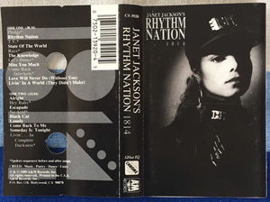 Janet Jackson - Rhythm Nation 1814 (Cassette) (VG+, VG+)