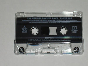 The Charlie Daniels Band - Blues Hat (Cassette) (VG+, VG+)