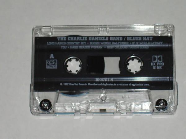 The Charlie Daniels Band - Blues Hat (Cassette) (VG+, VG+)