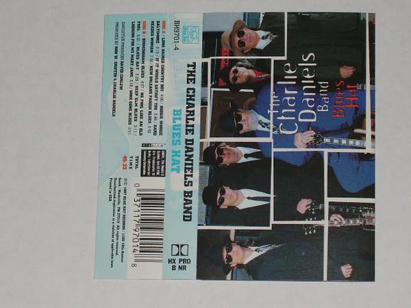 The Charlie Daniels Band - Blues Hat (Cassette) (VG+, VG+)