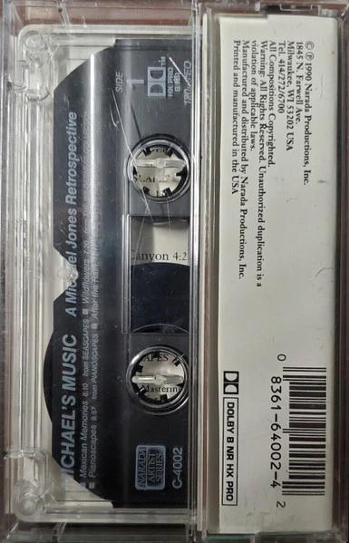 Michael Jones - Michael's Music (A Michael Jones Retrospective) (Cassette) (VG+, VG+)