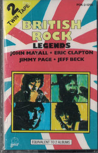 Various - British Rock Legends (Cassette) (VG+, NM or M-)