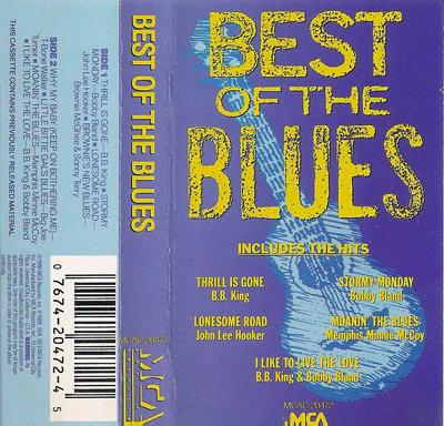 Various - Best Of The Blues (Cassette) (NM or M-, VG+)