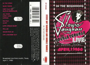 Stevie Ray Vaughan & Double Trouble - In The Beginning (Cassette) (NM or M-, NM or M-)