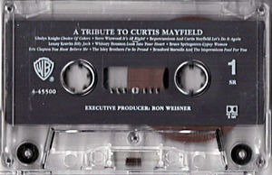 Various - A Tribute To Curtis Mayfield (Cassette) (VG+, VG+)