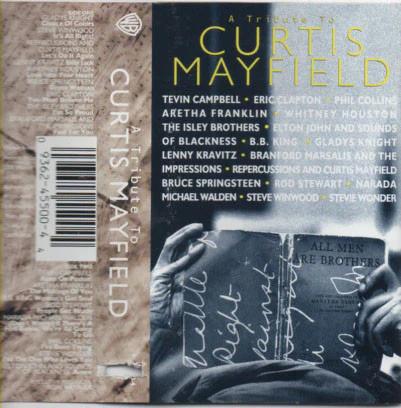Various - A Tribute To Curtis Mayfield (Cassette) (VG+, VG+)