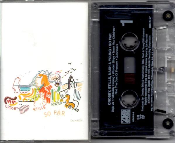 Crosby, Stills, Nash & Young - So Far (Cassette) (VG+, VG+)