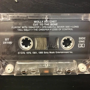 Molly Hatchet - Cut To The Bone (Cassette) (NM or M-, VG+)