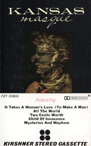 Kansas  - Masque (Cassette) (NM or M-, VG+)