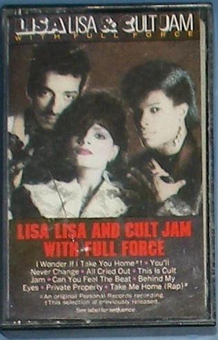 Lisa Lisa & Cult Jam With Full Force - Lisa Lisa & Cult Jam With Full Force (Cassette) (VG+, VG+)