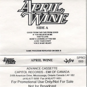 April Wine - April Wine (Cassette) (M, M)
