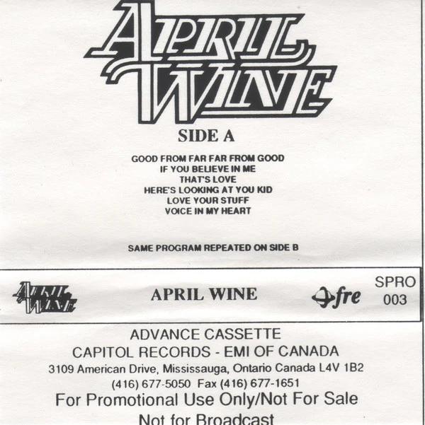 April Wine - April Wine (Cassette) (M, M)