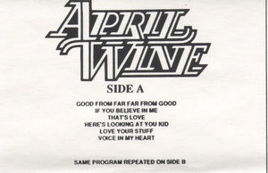 April Wine - April Wine (Cassette) (M, M)