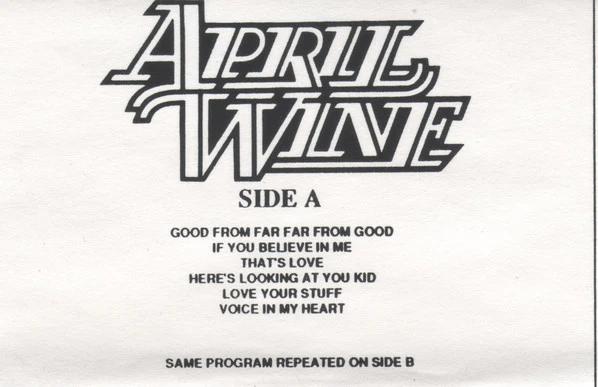 April Wine - April Wine (Cassette) (M, M)