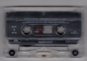 Duane Allman - The Best Of Duane Allman (Cassette) (NM or M-, VG+)