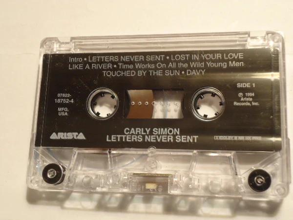 Carly Simon - Letters Never Sent (Cassette) (VG+, VG+)