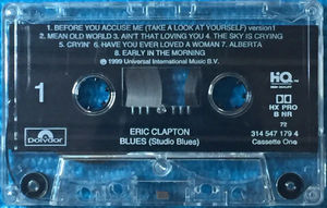 Eric Clapton - Blues (Cassette) (NM or M-, VG+)