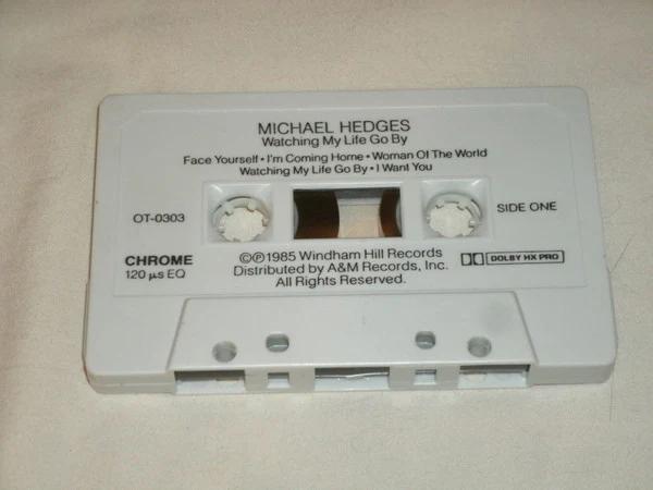 Michael Hedges - Watching My Life Go By (Cassette) (VG+, VG+)