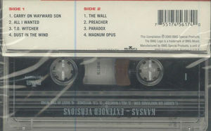 Kansas  - Extended Versions: The Encore Collection (Cassette) (NM or M-, VG+)