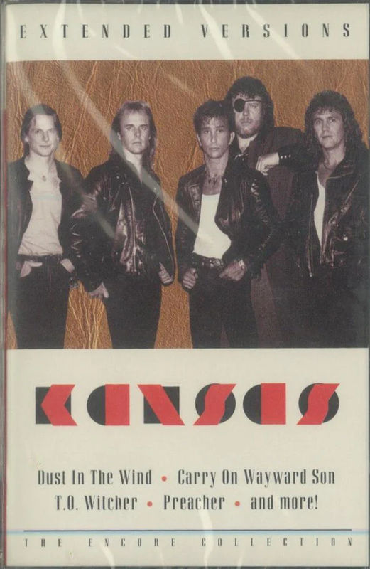 Kansas  - Extended Versions: The Encore Collection (Cassette) (NM or M-, VG+)