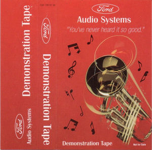 Various - Ford Audio Systems Demonstration Tape (Cassette) (VG+, VG+)