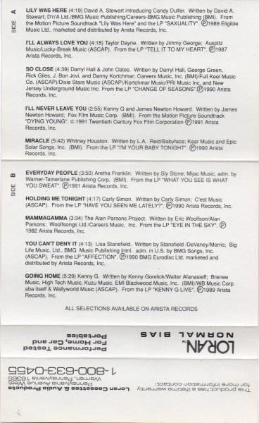 Various - Ford Audio Systems Demonstration Tape (Cassette) (VG+, VG+)