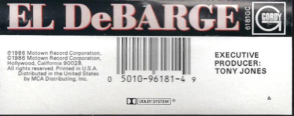 El DeBarge - El DeBarge (Cassette) (VG+, VG+)