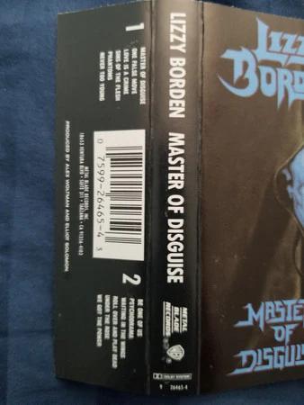 Lizzy Borden - Master Of Disguise (Cassette) (VG+, VG+)