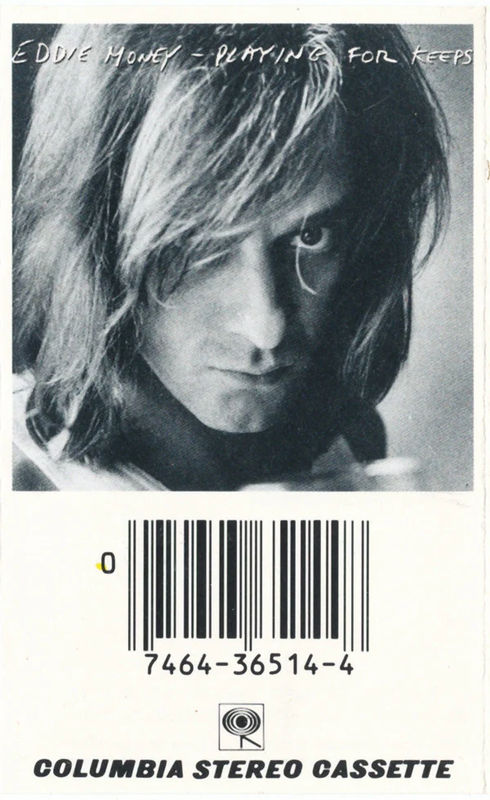 Eddie Money - Playing For Keeps (Cassette) (NM or M-, VG+)