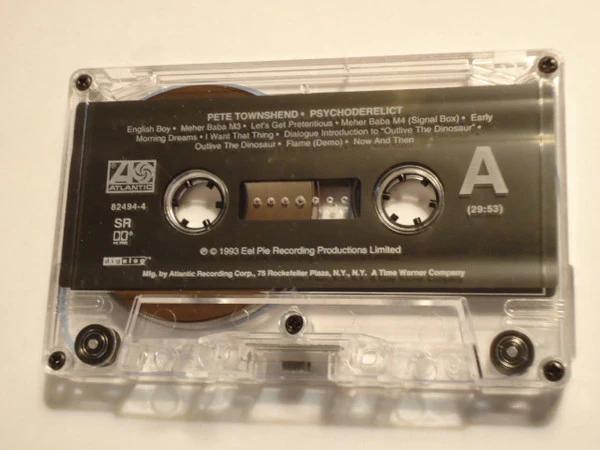 Pete Townshend - Psychoderelict (Cassette) (NM or M-, VG+)