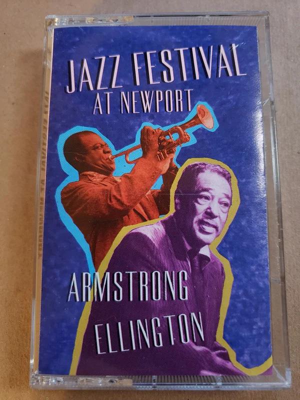 Louis Armstrong And His All-Stars, Duke Ellington And His Orchestra - Jazz Festival (Cassette) (VG+, VG+)