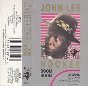 John Lee Hooker - Boom Boom (Cassette) (NM or M-, VG+)