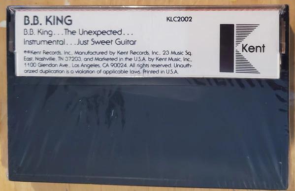 B.B. King - The Unexpected... Instrumental... B.B. King... Just Guitar (Cassette) (NM or M-, VG+)